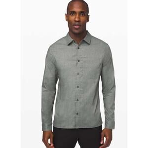 EUC lululemon Mens Masons Peak Long Sleeve Shirt - L